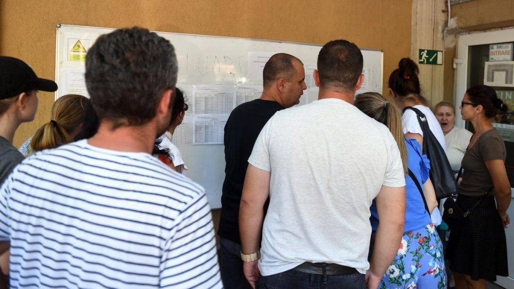 rezultatele evaluarii nationale au fost facute publice 79 dintre candidati au obtinut medii superioare