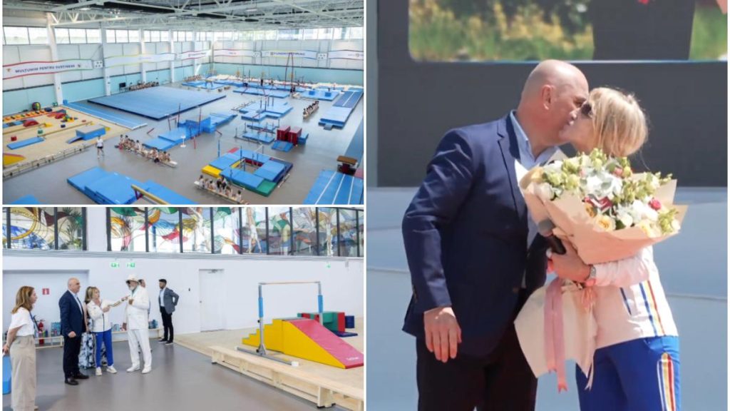 50 de ani de la primul 10 in gimnastica FOTO Sala Nadia Comaneci inaugurata in Otopeni Bolojan