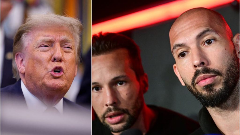 Donald Trump nu intervine pentru Andrew si Tristan Tate Cei doi frati risca sa fie extradati in Marea