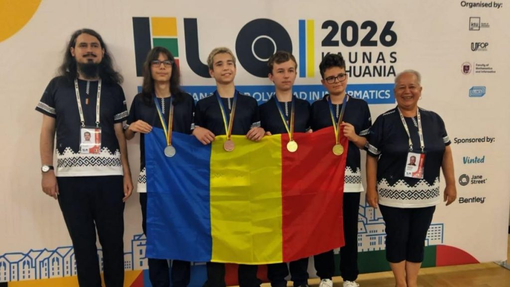 Elevii romani au obtinut locul I la Olimpiada Europeana de Informatic pentru Juniori 2026 La ce
