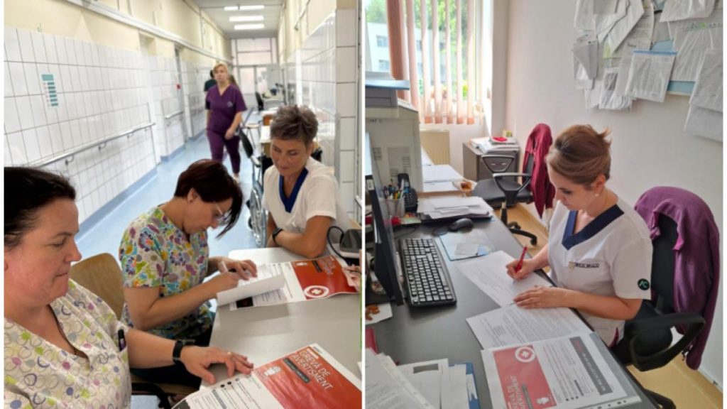 Grevă de avertisment în 500 de spitale. Consultările, internările și operațiile programate care nu… Greva de avertisment in 500 de spitale Consultarile internarile si operatiile programate care nu