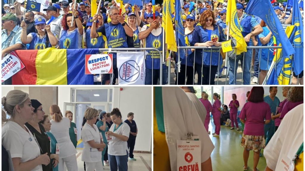 Legea salarizării provoacă proteste în stradă. Medicii încep greva generală de marți. La… Legea salarizarii provoaca proteste in strada Medicii incep greva generala de marti La