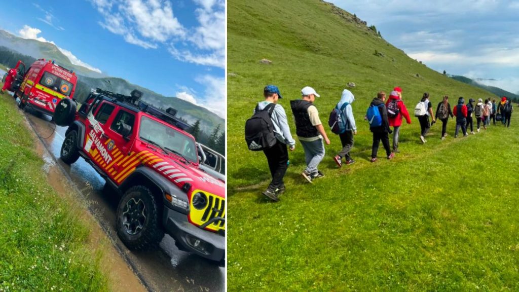 O profesoara a fost lovita de fulger in excursia cu elevii pe Vf Omu Copiii au alergat dupa ajutor la