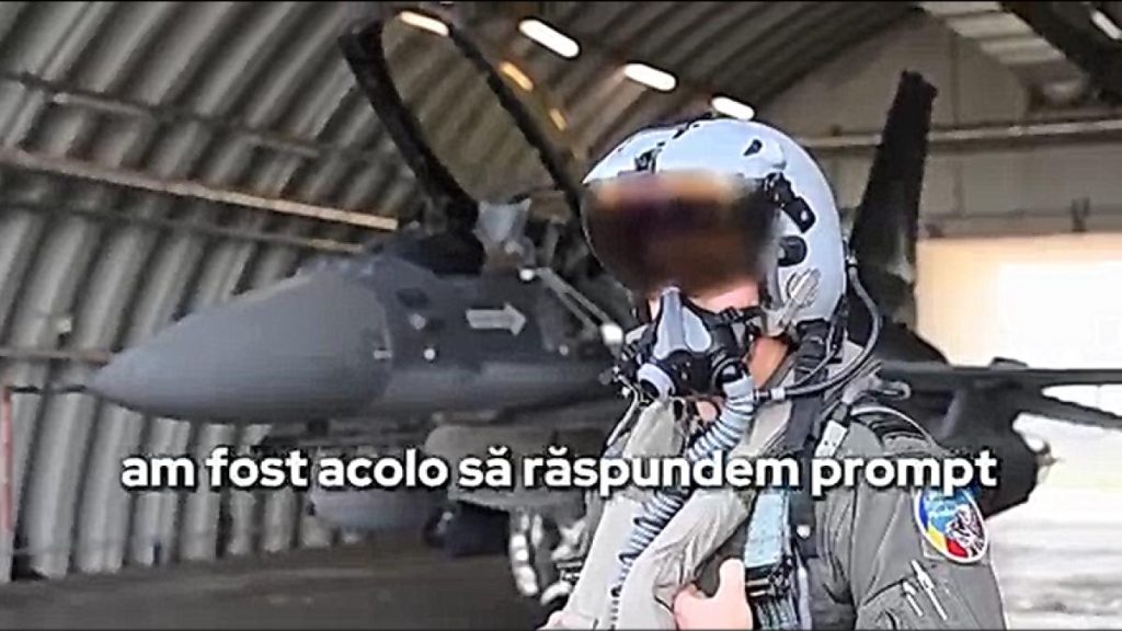 Pilotul roman de F 16 imparteasete detalii din misiunea in care a distrus drone rusesti Nu am