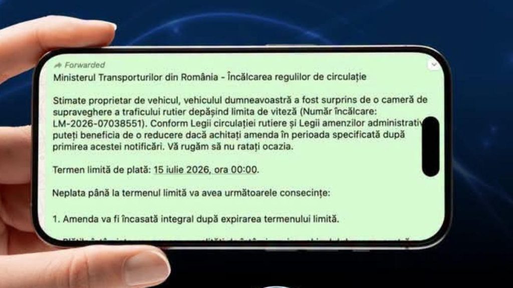 Radu Miruta ii sfatuiesc pe oameni sa nu platiti daca au primit mesaje cu amenzi de la