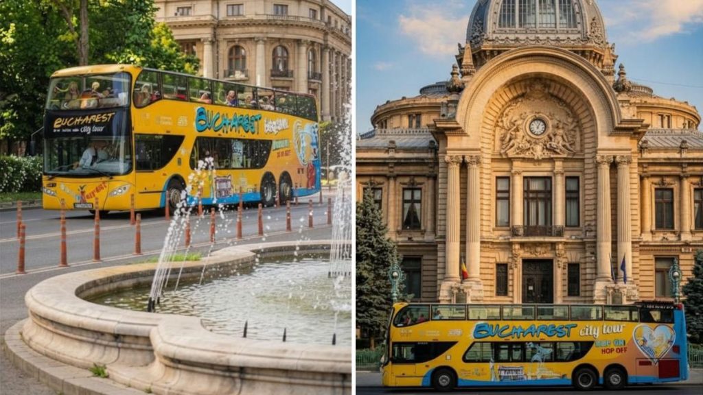 STB schimba traseul autobuzului Bucharest City Tour Va include si Catedrala Nationala Linia
