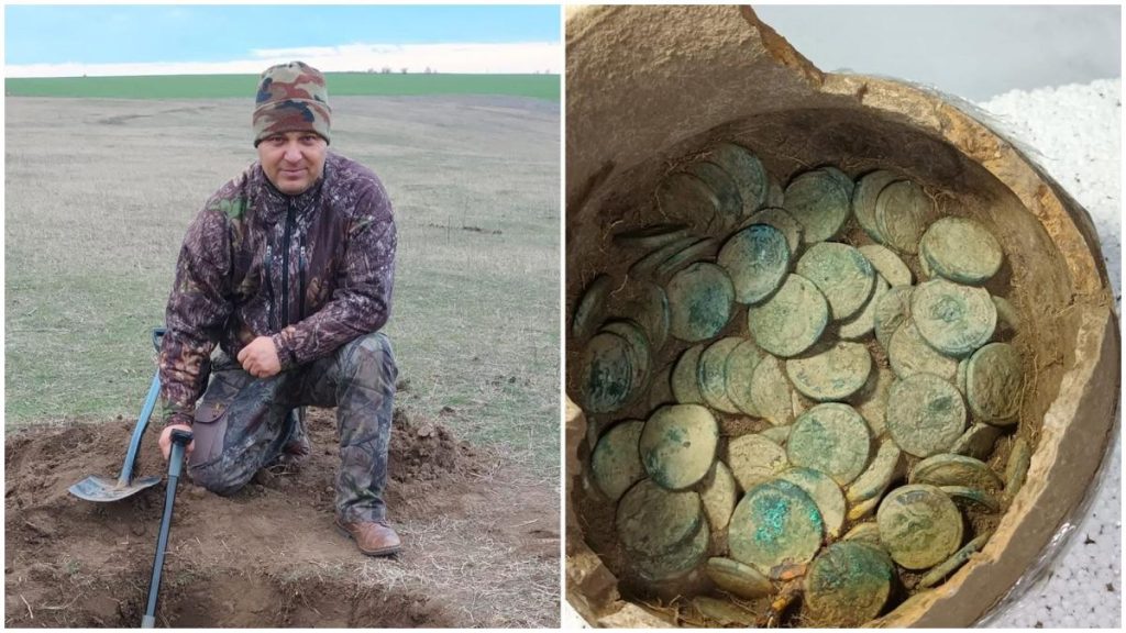 Un constantean care a descoperit un tezaur vechi de 2000 de ani credea ca a facut o descoperire fabuloasa Asteapta