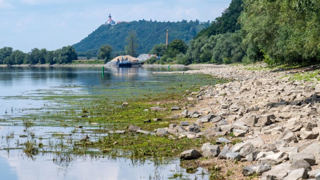 Dunarea ramane la un nivel foarte scazut Debitul la intrarea in Romania va fi de trei ori mai mic decat media lunii august
