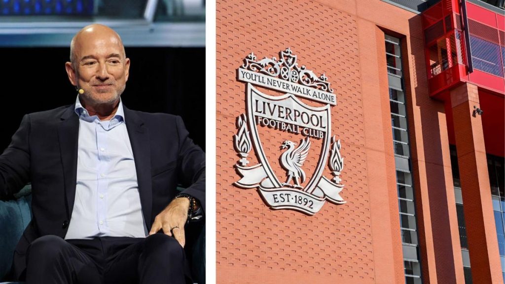 Jeff Bezos devine acționar la Liverpool, achiziționând, împreună cu un grup de investitori, 40% din club. Jeff Bezos devine actionar la Liverpool achizitionand impreuna cu un grup de investitori 40 din club