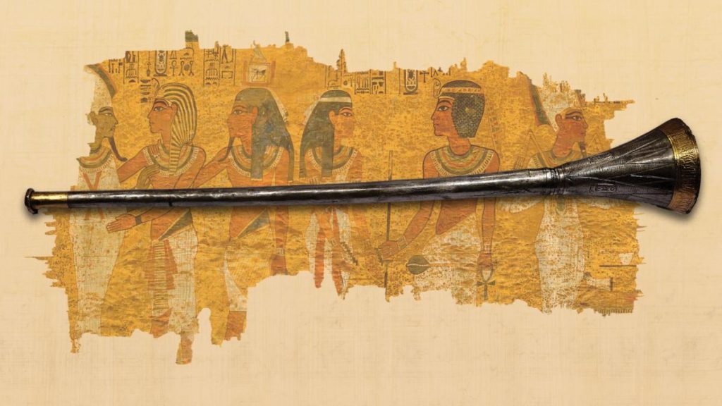 O transmisie BBC din 1939 a facut istorie trompetele cu care a fost ngropat Tutankhamon au rasunat