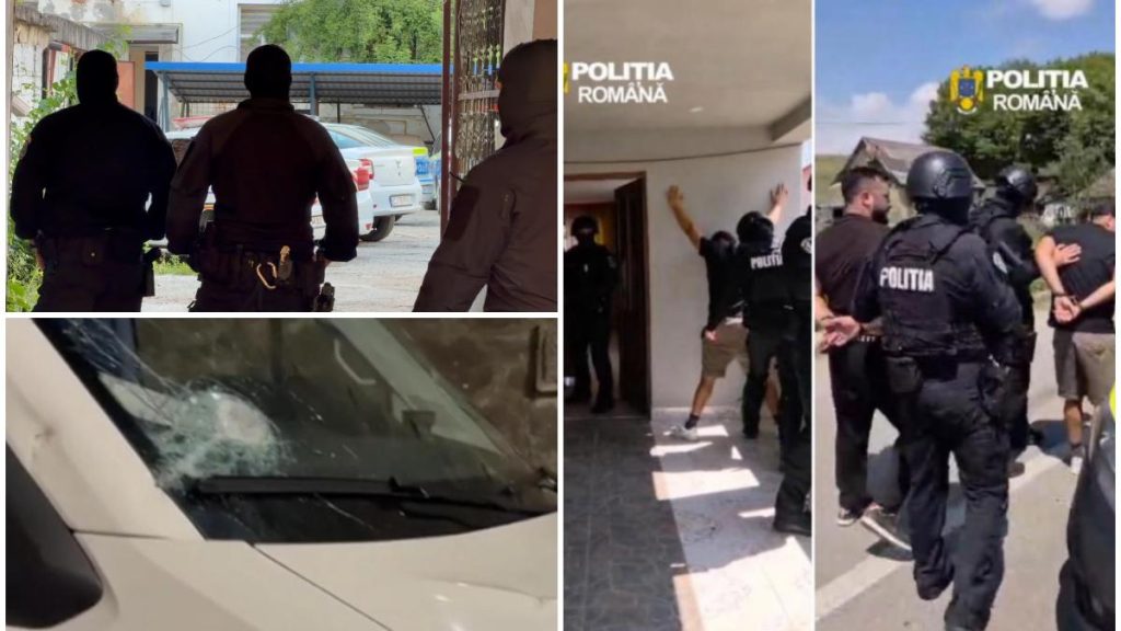 Sapte persoane retinute pentru atacul cu topoare asupra unei ambulante din Cluj Cea care a aruncat cu