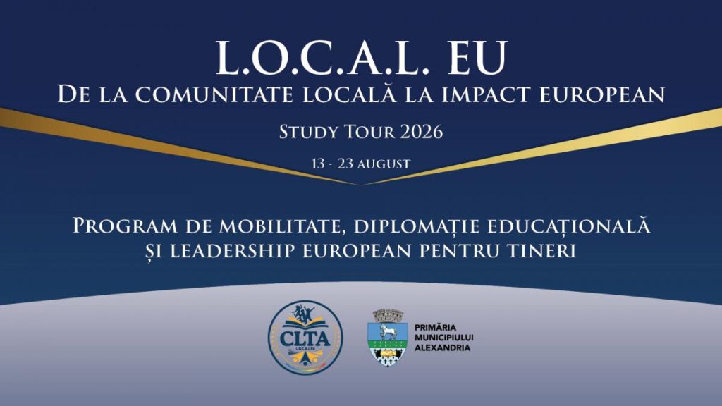 Tinerii din Consiliul Local al Tinerilor Alexandria in cea de a treia mobilitate europeana L O C A L EU