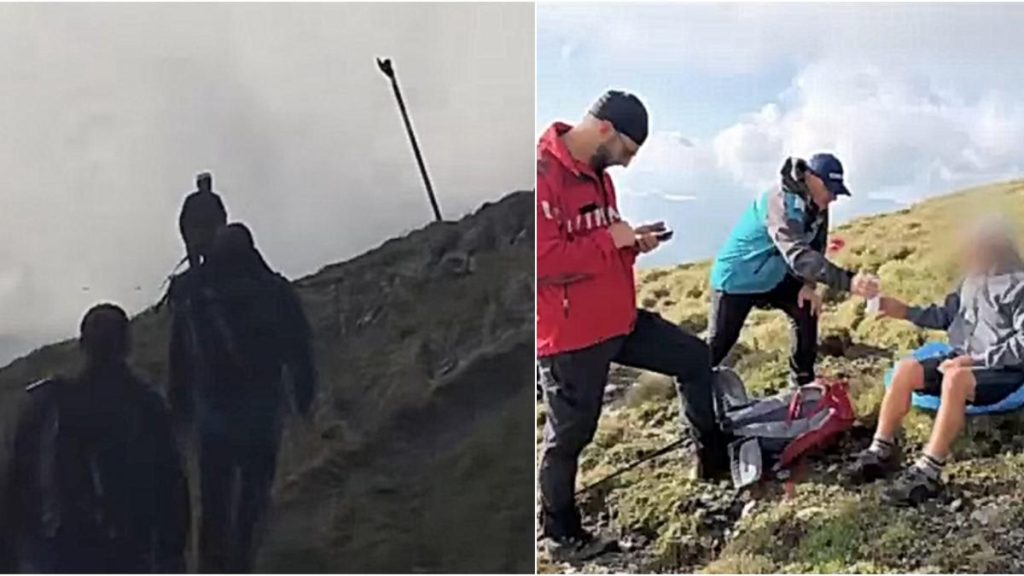 Un bărbat în vârstă de 84 de ani, lăsat singur pe munte de familia sa, s-a rătăcit pe Vârful Moldoveanu Un barbat in varsta de 84 de ani lasat singur pe munte de familia sa s a ratacit pe varful moldoveanu