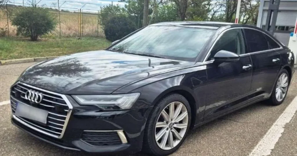 Audi A6 de 30.000 €, confiscat la Albița. Era căutat de Franța