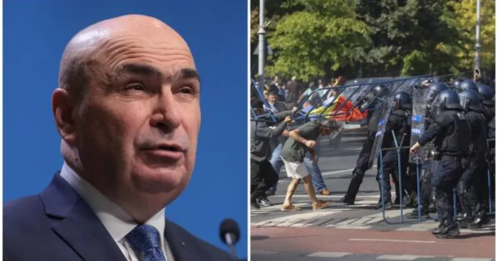 AUR, după violențele din Piața Victoriei: „Imaginile trezesc amintirea de 10 august 2018”