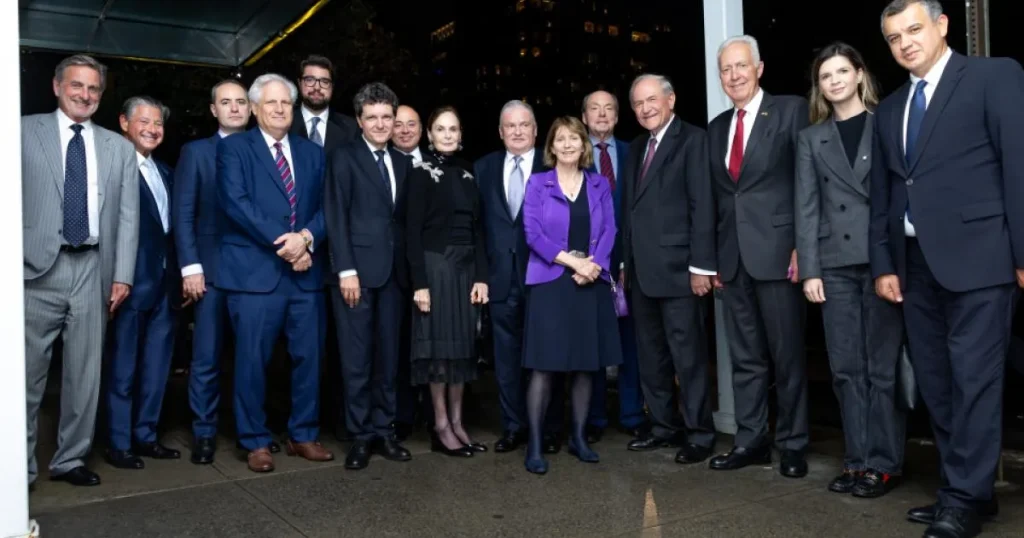 Nicușor Dan, întâlnire cu foști ambasadori SUA la New York