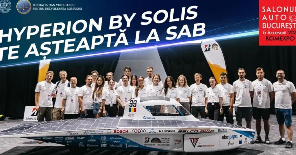 Salonul Auto București 2026: mașină solară, roboți și atelier antidrog